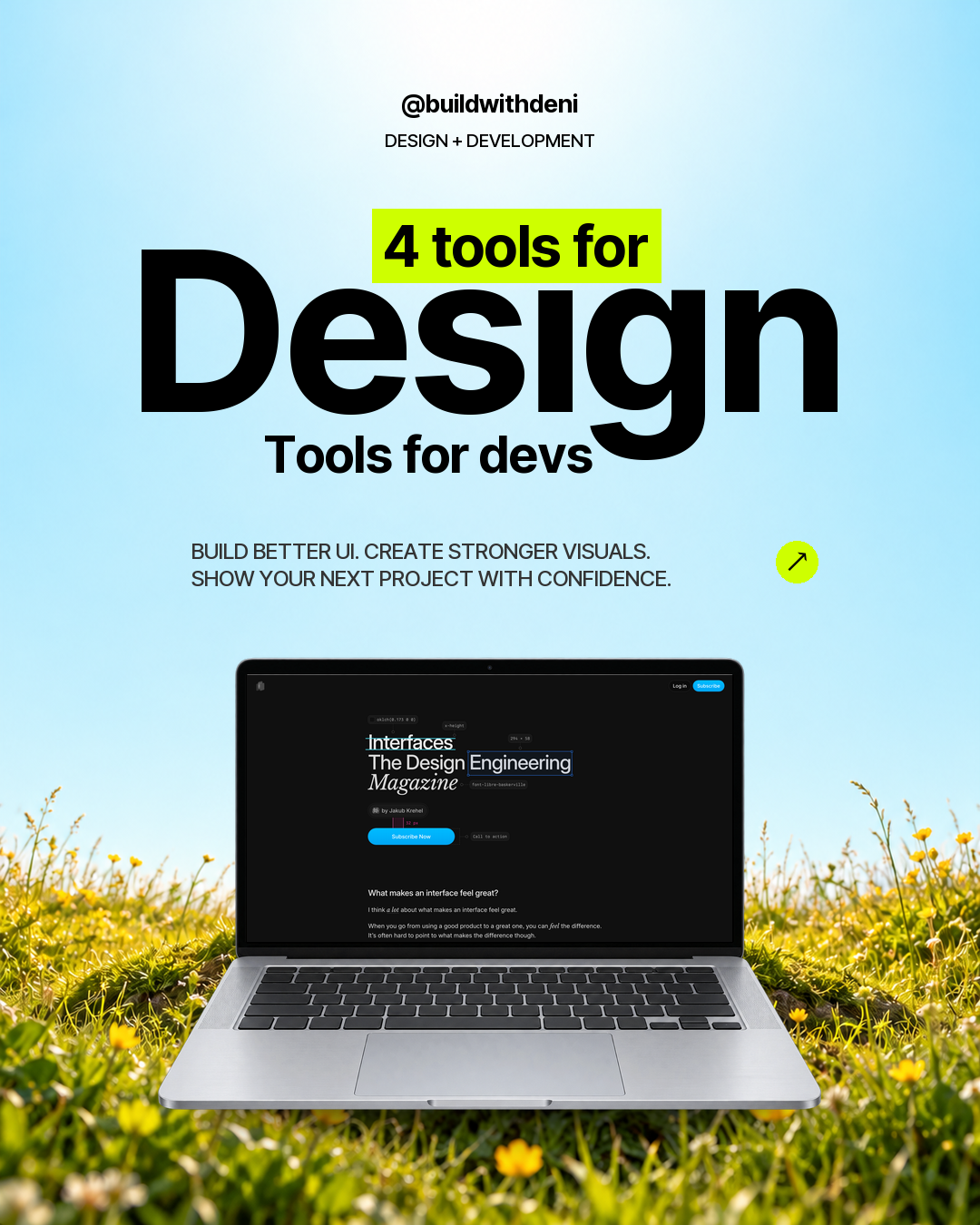 Designer tools carousel cover